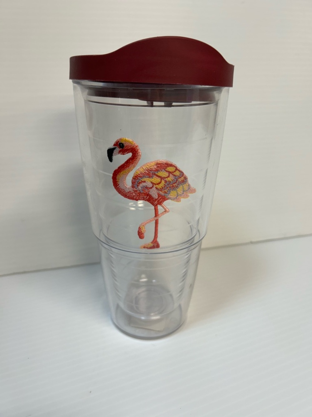 Tervis Flamingo Pattern 24oz Tumbler With Lid NWT